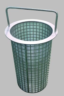 Расквартировывая фильтр корзины нержавеющей стали ISO большого диаметра 304 или 316